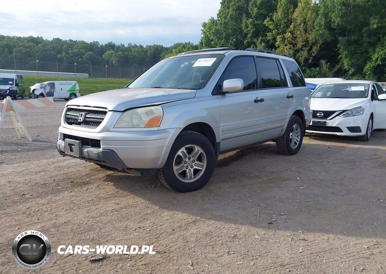 2005 Honda Pilot Ex-L VIN:5FNYF18505B028638 - 2