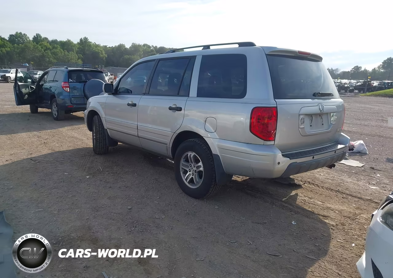 2005 Honda Pilot Ex-L VIN:5FNYF18505B028638 - 3