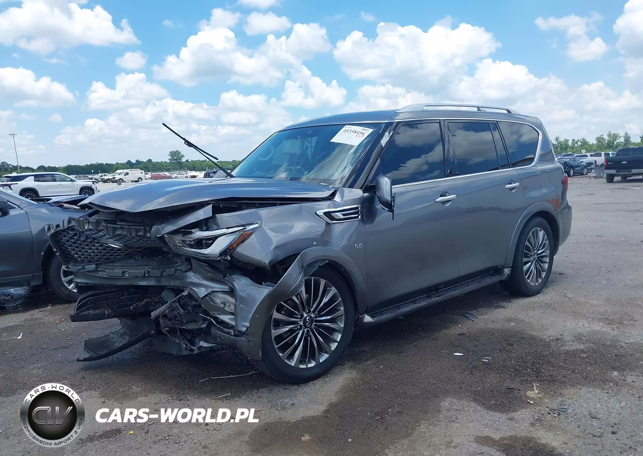 2020 Infiniti Qx80 Luxe VIN:JN8AZ2NF3L9700862 - 2
