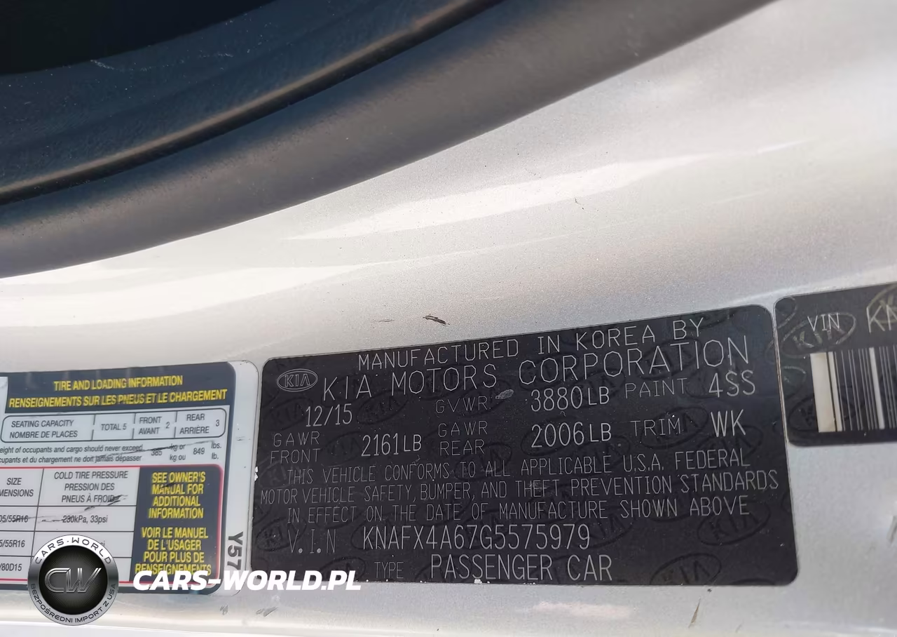 2016 Kia Forte Lx VIN:KNAFX4A67G5575979 - 9