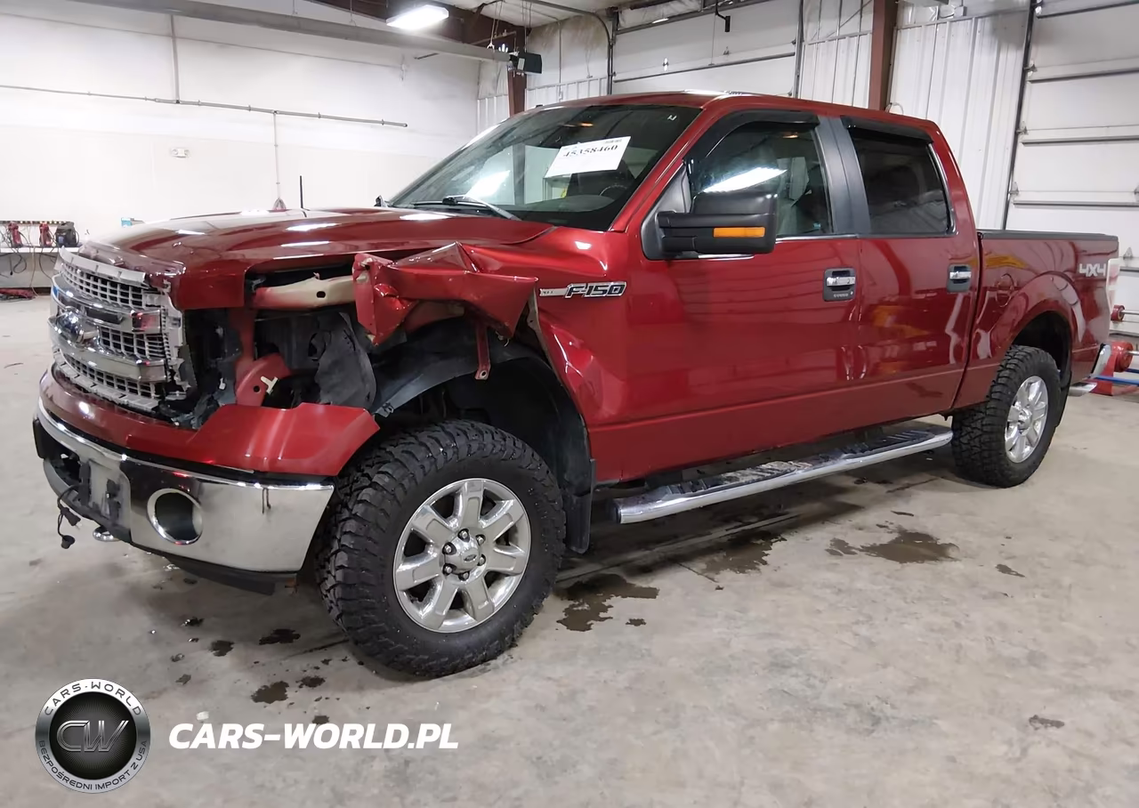 2014 Ford F-150 Xlt VIN:1FTFW1EF9EKE01022 - 2
