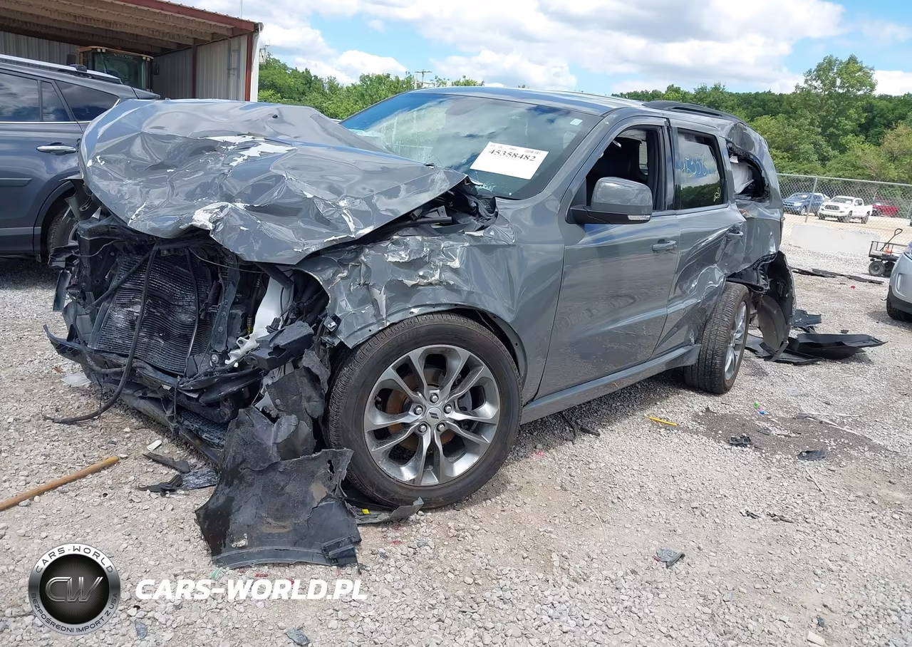 2020 Dodge Durango Gt Plus Awd VIN:1C4RDJDG7LC118610 - 2