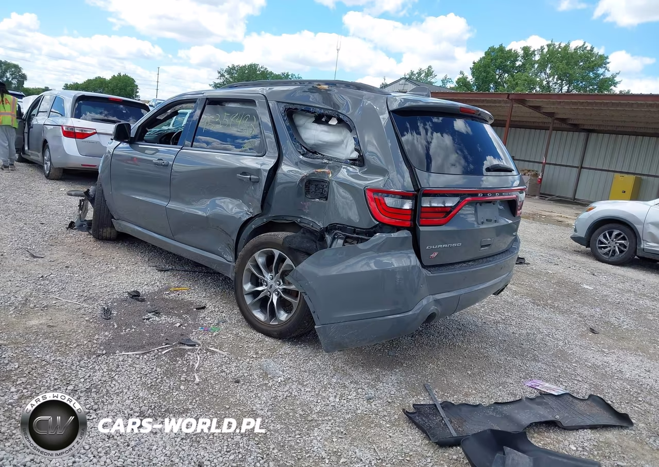 2020 Dodge Durango Gt Plus Awd VIN:1C4RDJDG7LC118610 - 3