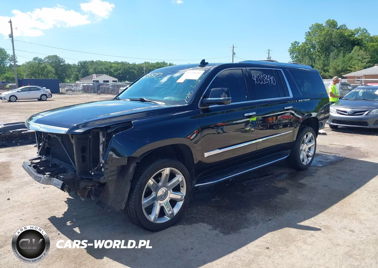 2018 Cadillac Escalade Esv Luxury VIN:1GYS4HKJ2JR194233 - 2