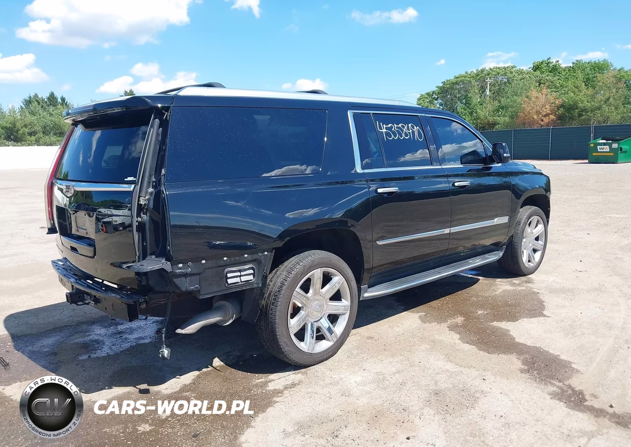 2018 Cadillac Escalade Esv Luxury VIN:1GYS4HKJ2JR194233 - 4
