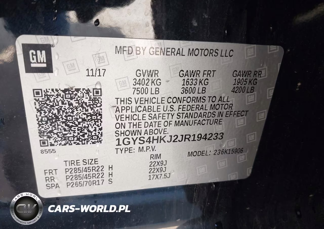 2018 Cadillac Escalade Esv Luxury VIN:1GYS4HKJ2JR194233 - 9