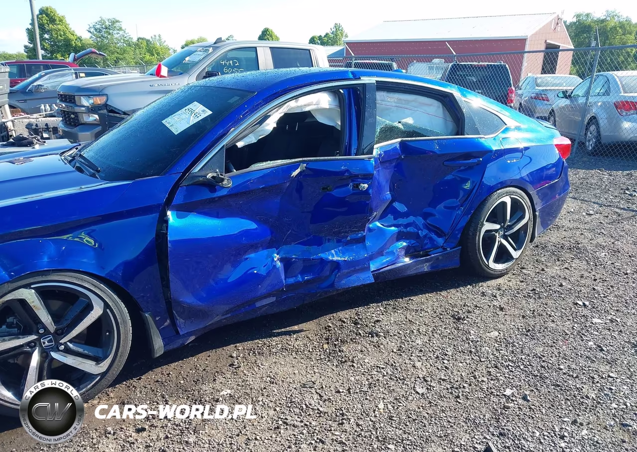 2019 Honda Accord Sport VIN:1HGCV1F34KA100610 - 6