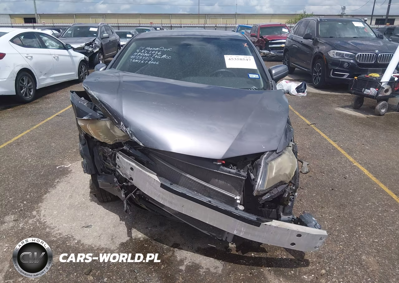 2014 Honda Civic Lx VIN:2HGFG3B5XEH519674 - 12