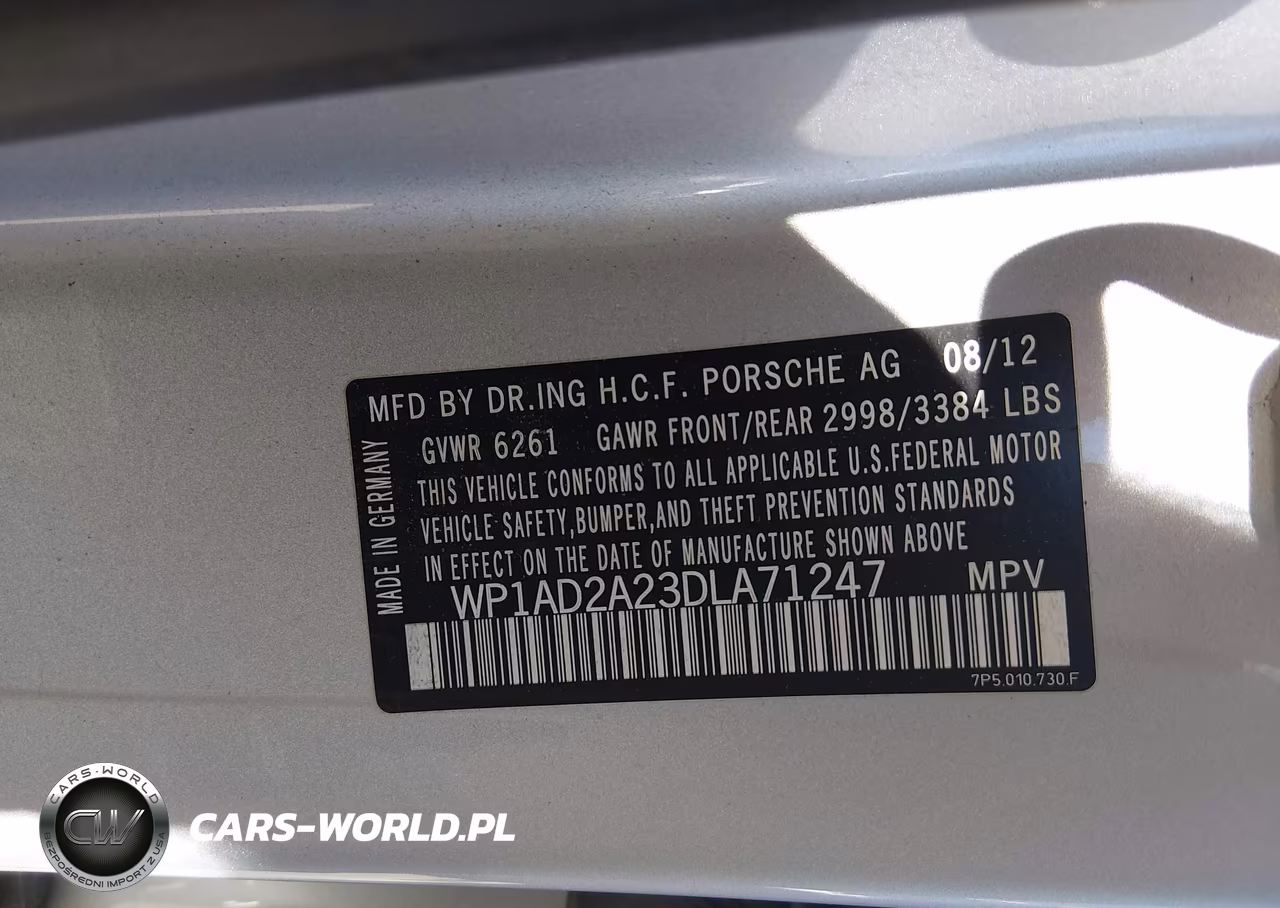 2013 Porsche Cayenne Gts VIN:WP1AD2A23DLA71247 - 9