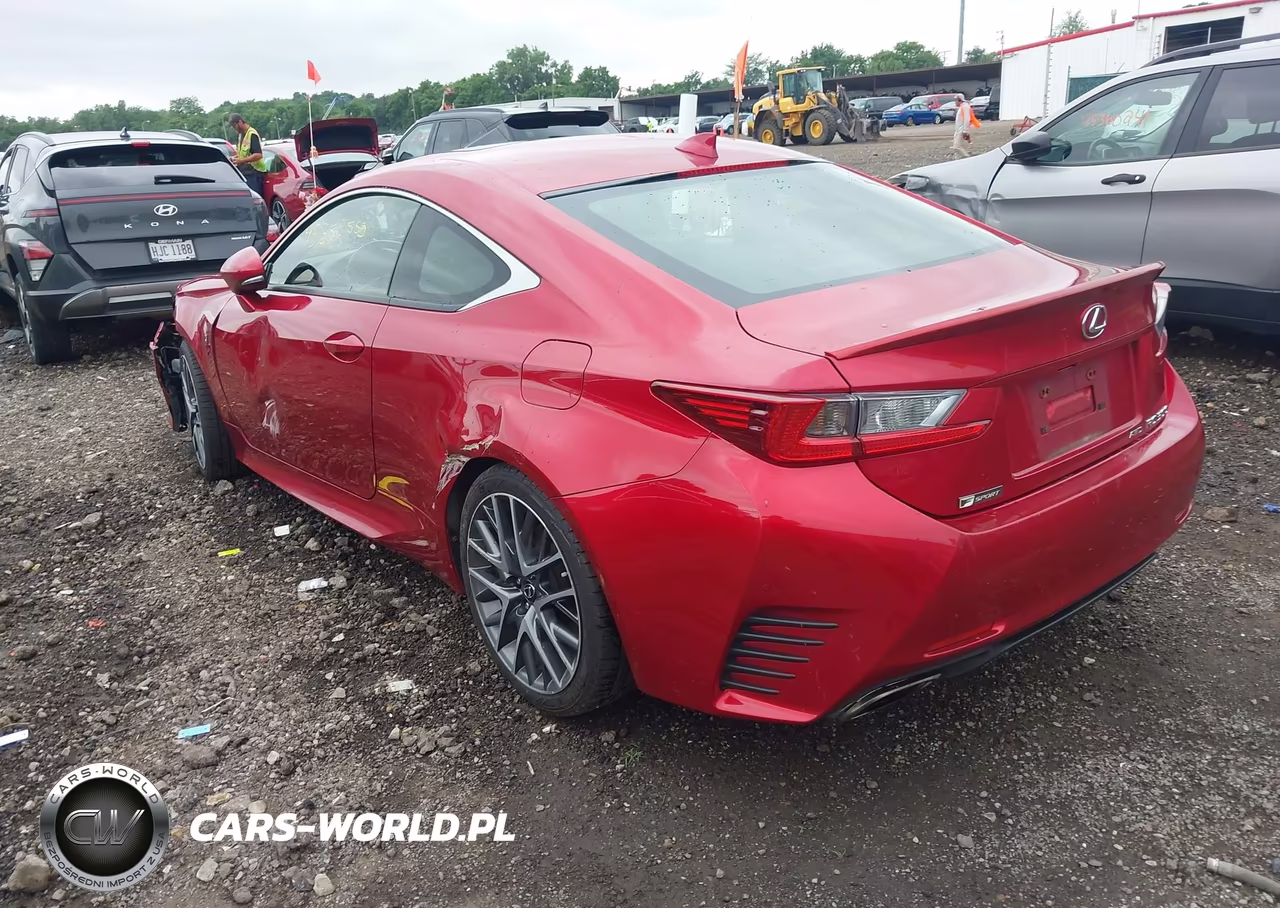 2017 Lexus Rc 300 VIN:JTHSM5BC0H5003818 - 3