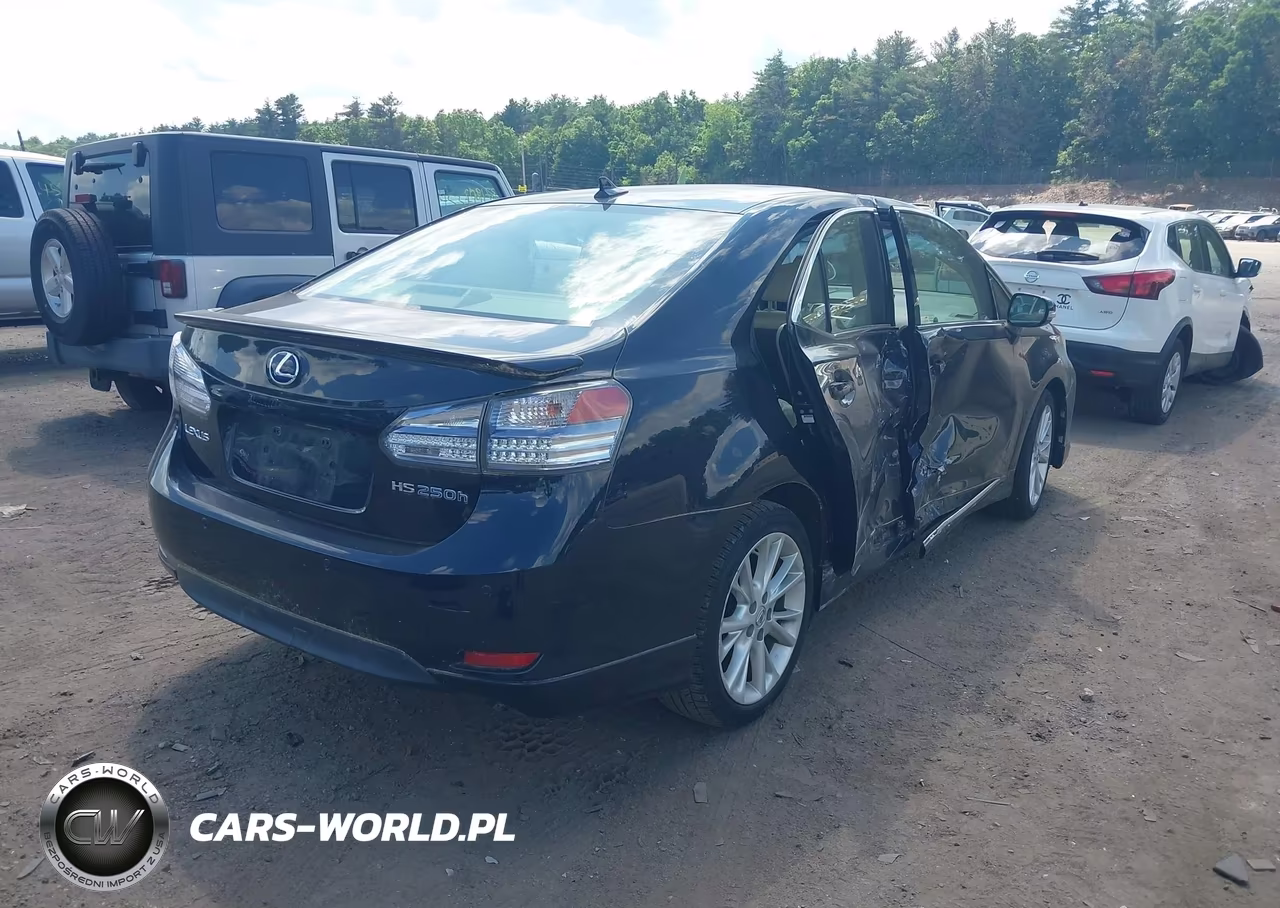 2010 Lexus Hs 250H Premium VIN:JTHBB1BA0A2009302 - 4