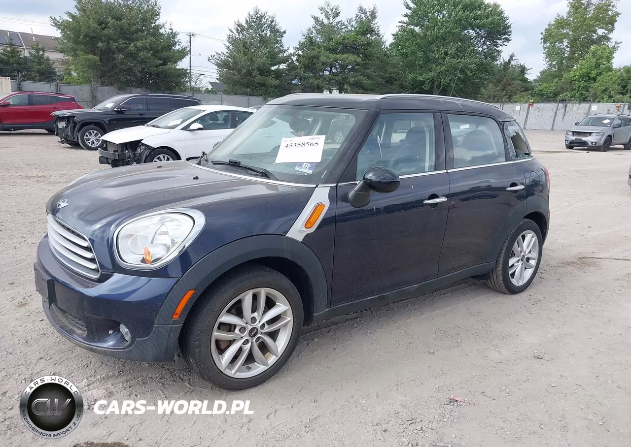 2014 Mini Countryman Cooper VIN:WMWZB3C50EWR36406 - 2