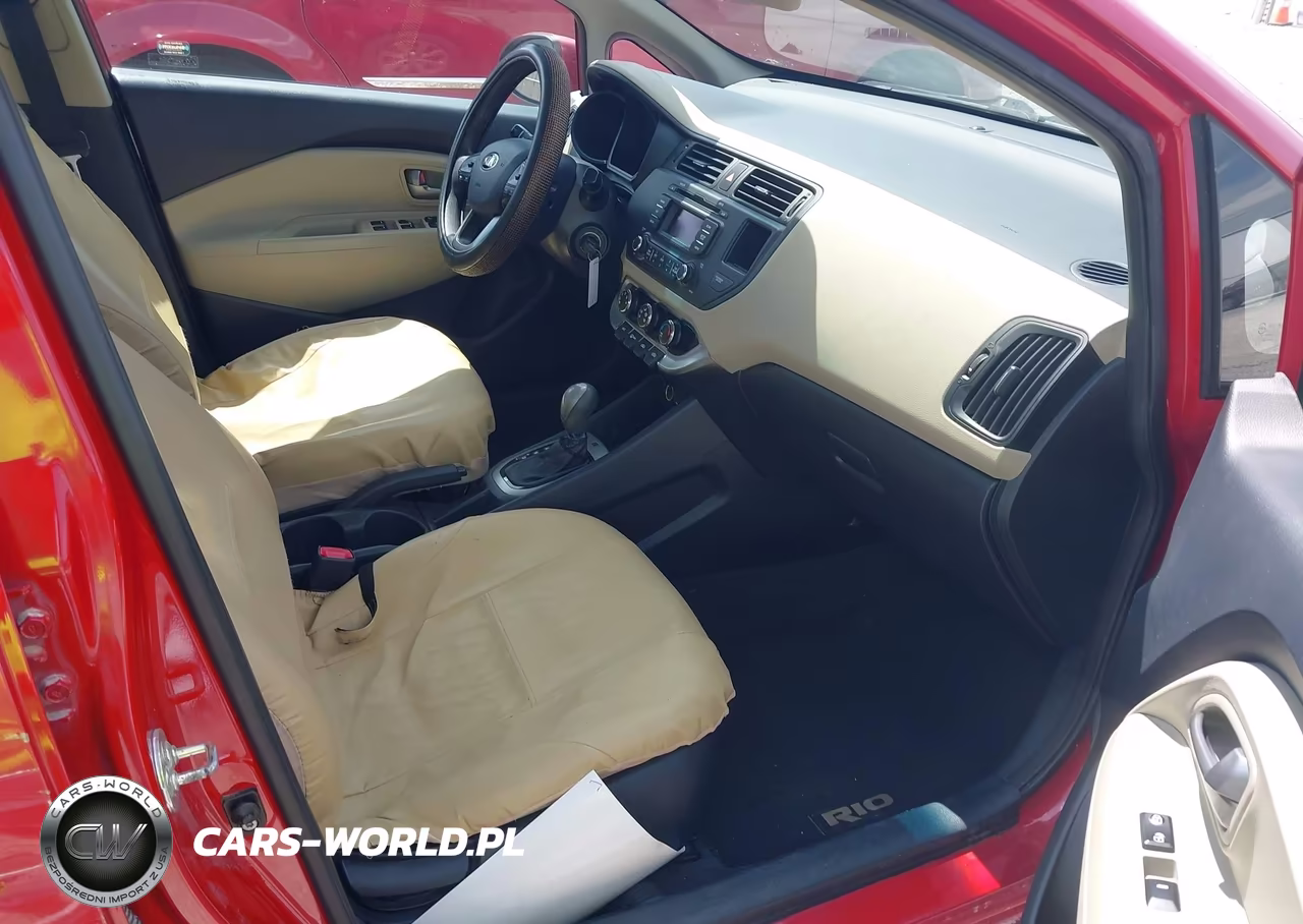 2013 Kia Rio Lx VIN:KNADM4A37D6280909 - 5