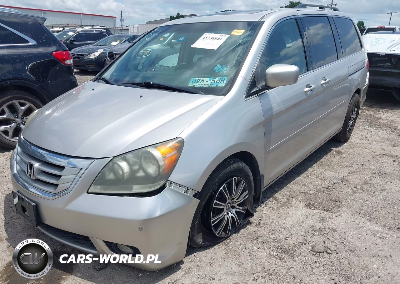 2008 Honda Odyssey Touring VIN:5FNRL38868B022172 - 2