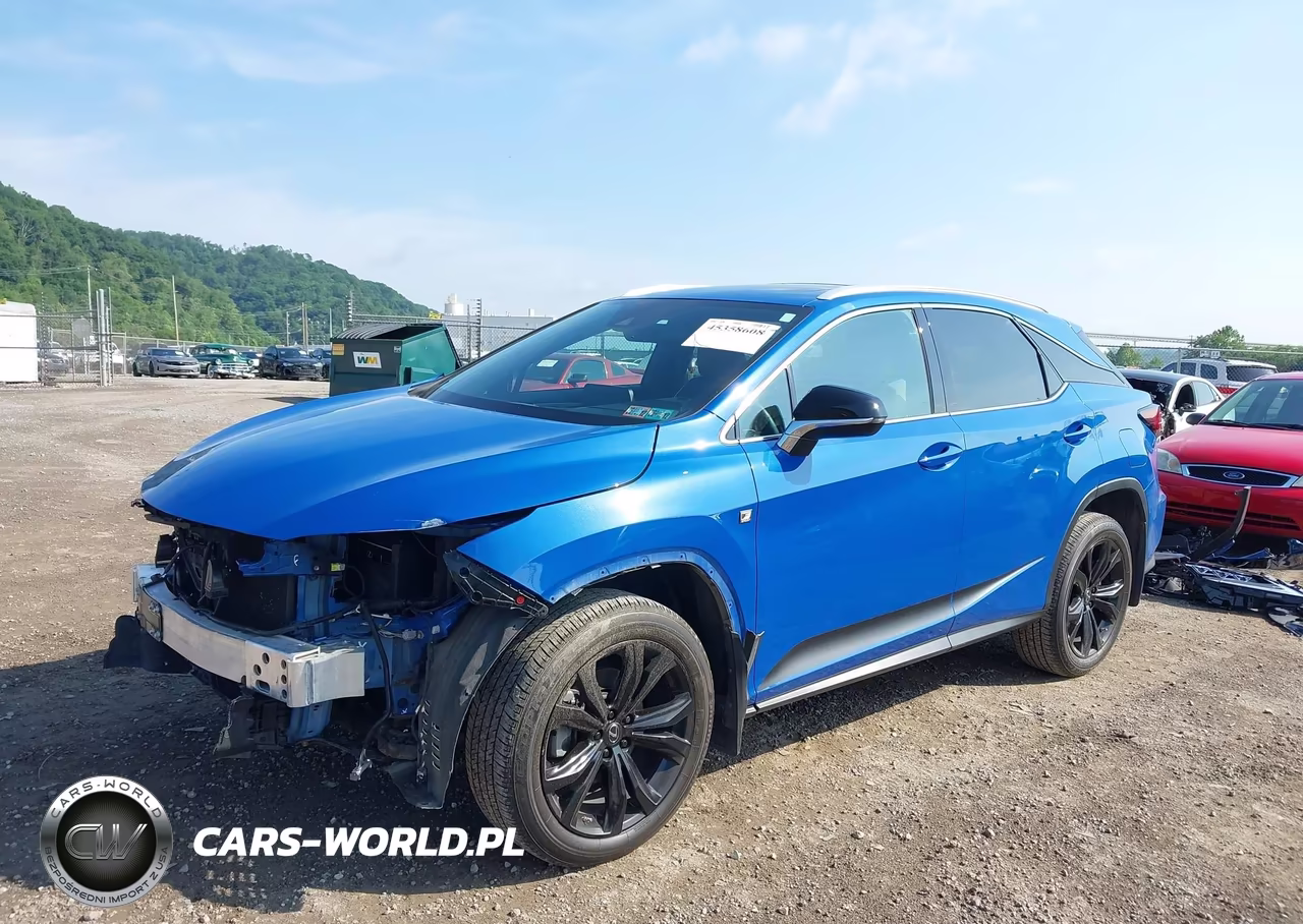 2021 Lexus Rx 350 F Sport Appearance VIN:2T2SZMDA7MC281021 - 2