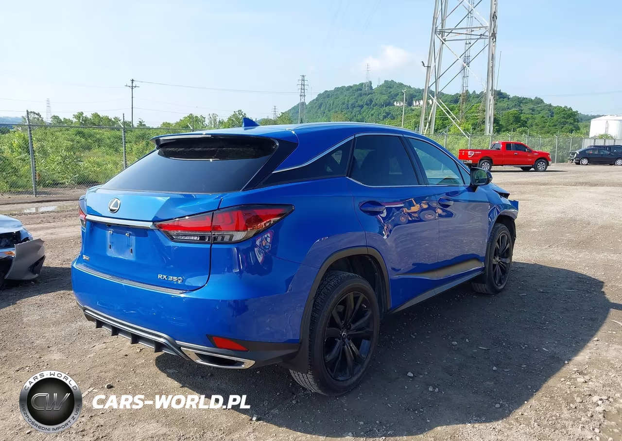 2021 Lexus Rx 350 F Sport Appearance VIN:2T2SZMDA7MC281021 - 4