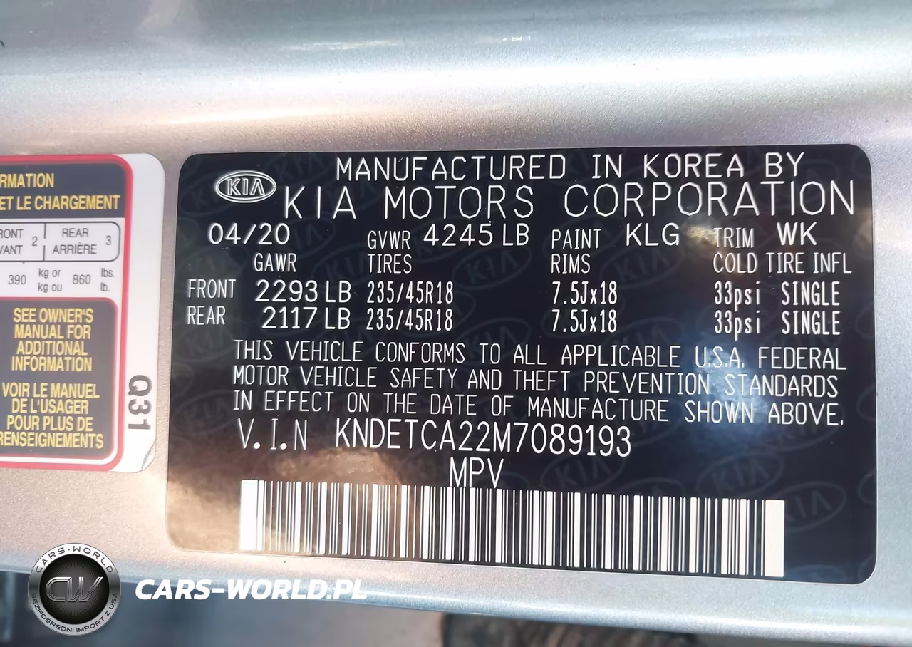 2021 Kia Seltos Sx Turbo VIN:KNDETCA22M7089193 - 9
