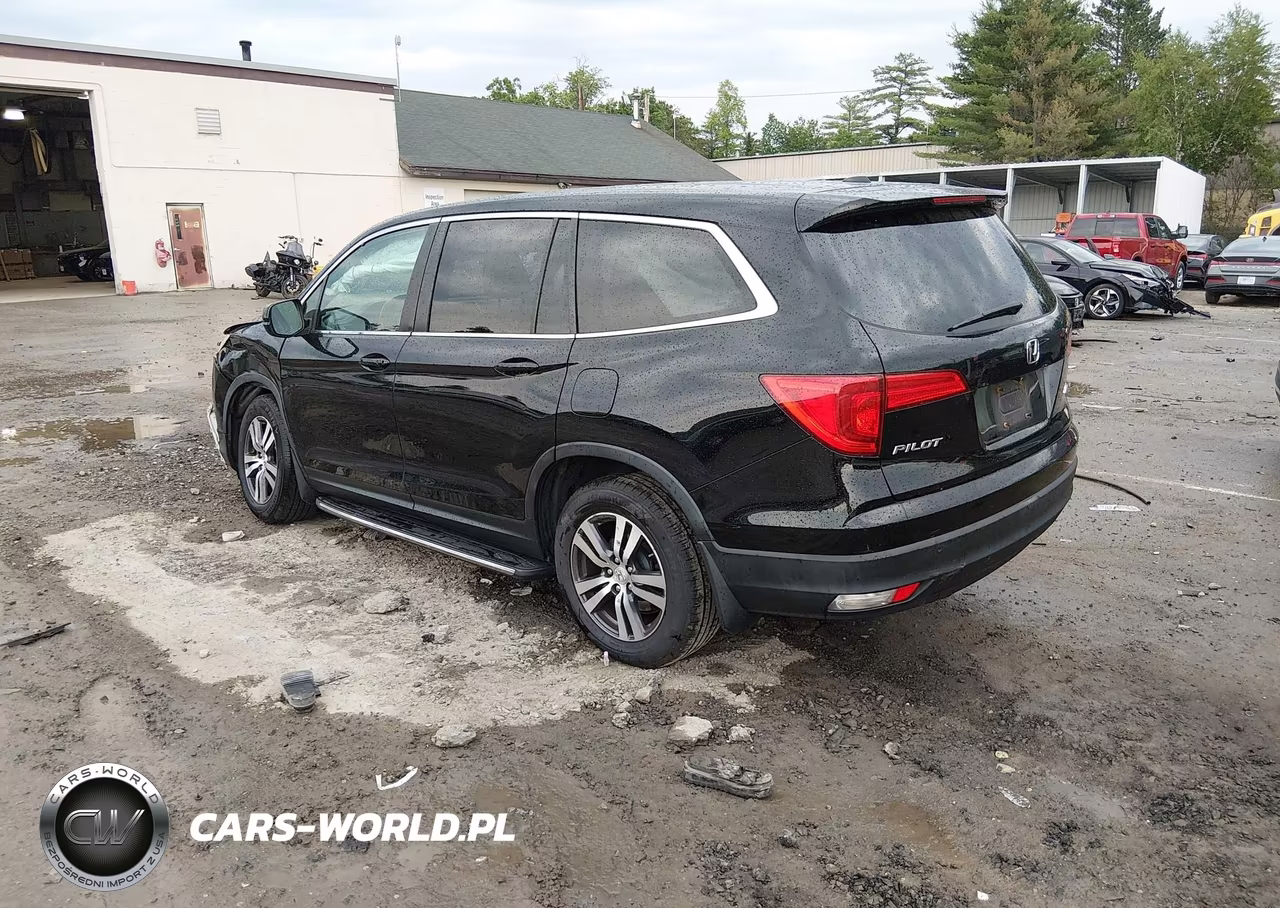 2016 Honda Pilot Ex-L VIN:5FNYF6H87GB077507 - 3