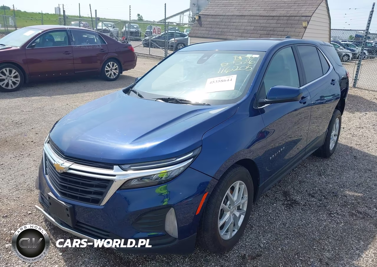 2022 Chevrolet Equinox Fwd Lt VIN:2GNAXKEV7N6116205 - 2