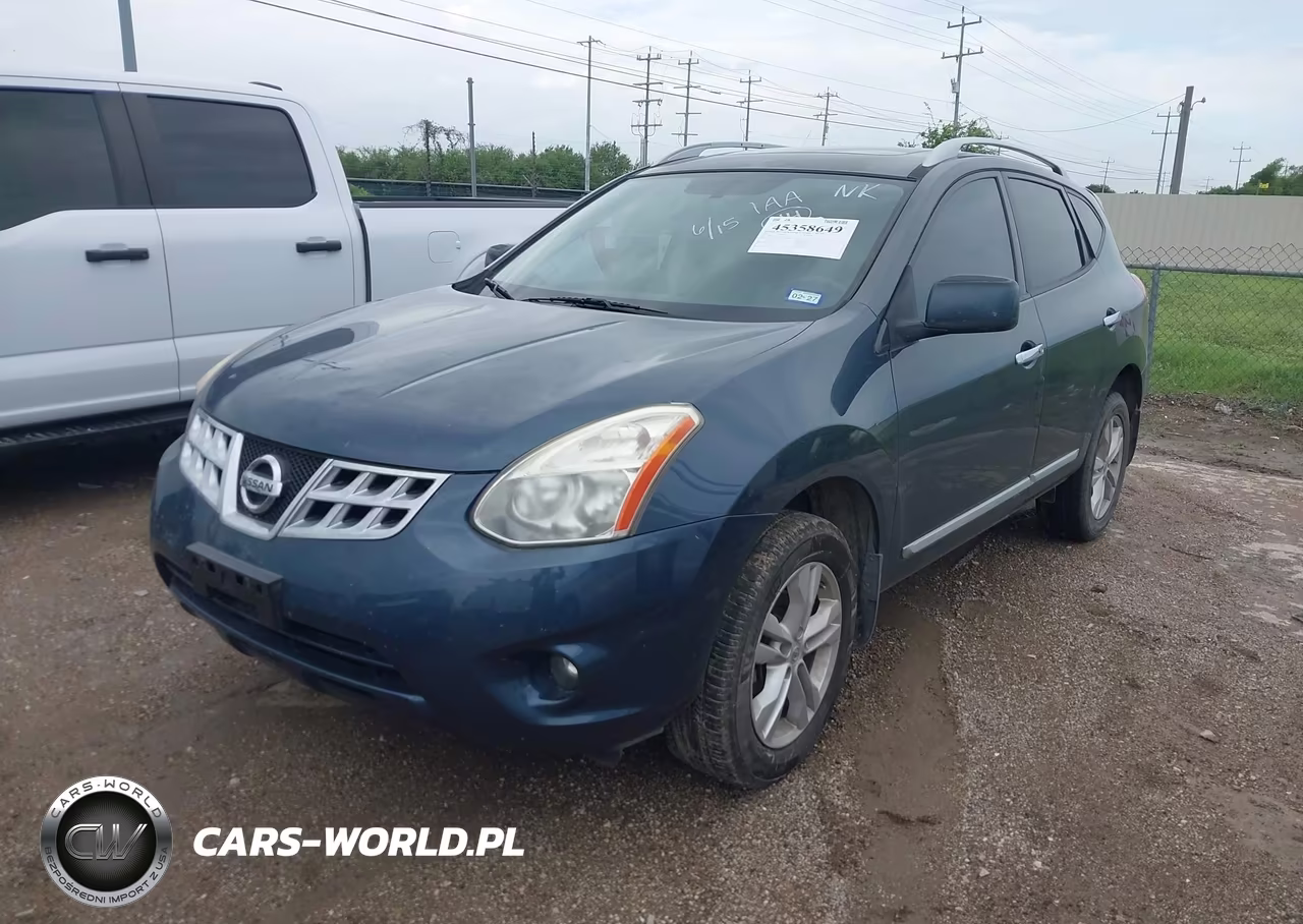 2012 Nissan Rogue Sv VIN:JN8AS5MT7CW251572 - 2