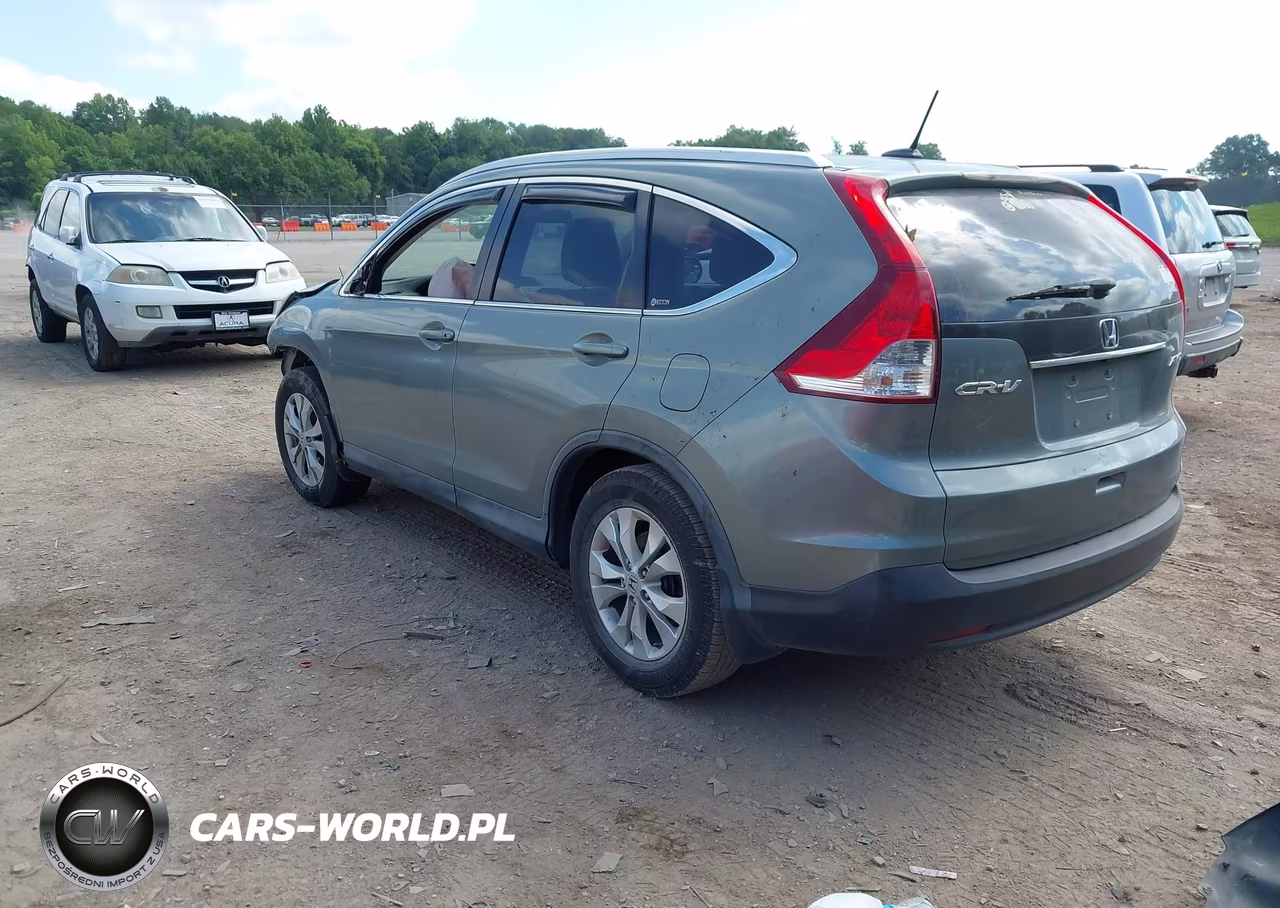 2012 Honda Cr-V Ex-L VIN:JHLRM4H76CC018433 - 3