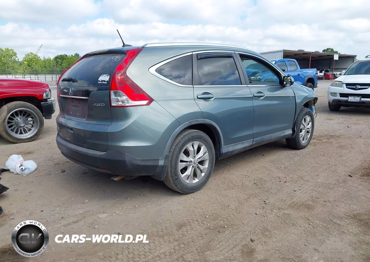 2012 Honda Cr-V Ex-L VIN:JHLRM4H76CC018433 - 4