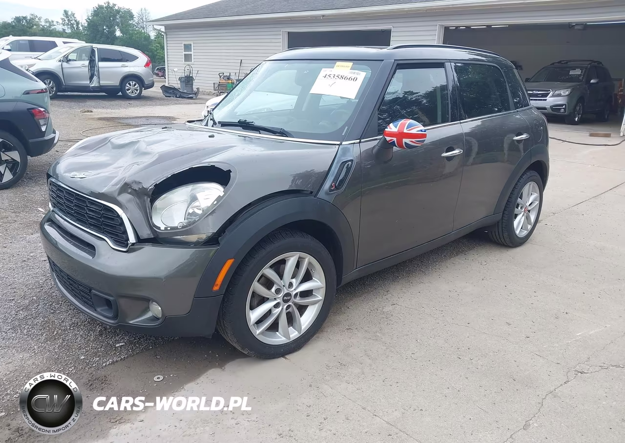 2012 Mini Cooper S Countryman VIN:WMWZC3C5XCWL87680 - 2