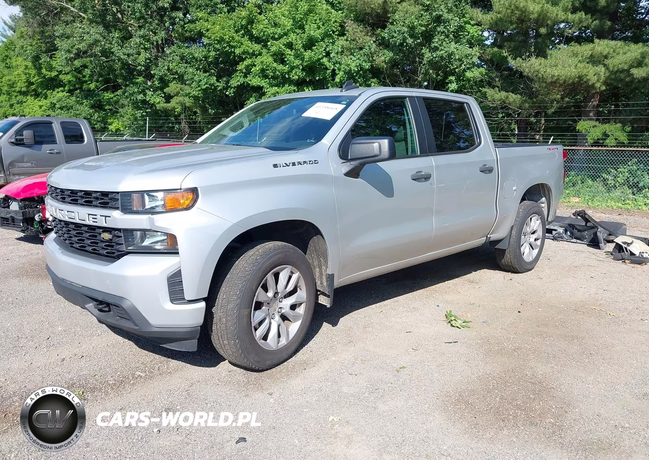 2020 Chevrolet Silverado 1500 4Wd Short Bed Custom VIN:3GCPYBEKXLG417784 - 2