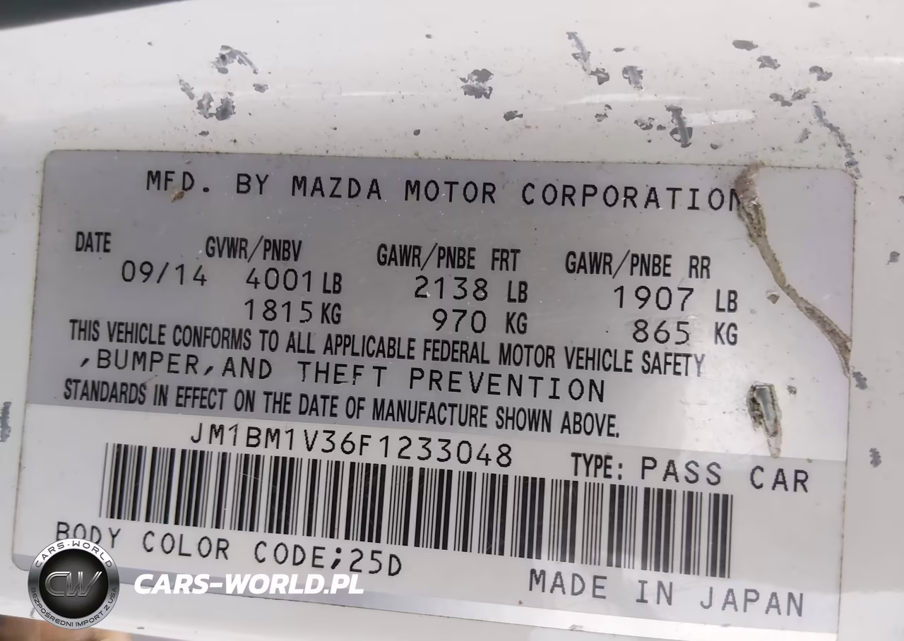 2015 Mazda Mazda3 S Touring VIN:JM1BM1V36F1233048 - 9
