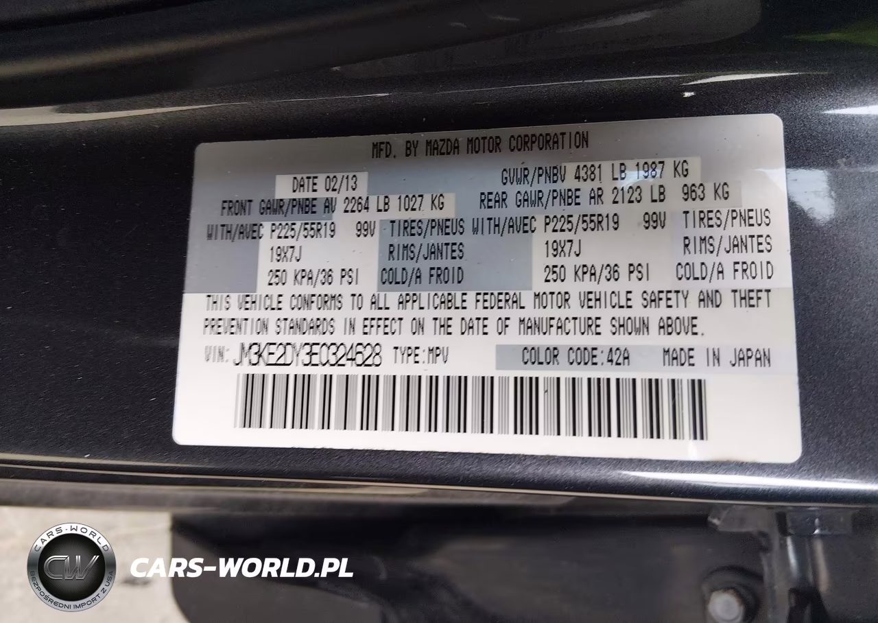 2014 Mazda Cx-5 Grand Touring VIN:JM3KE2DY3E0324628 - 9