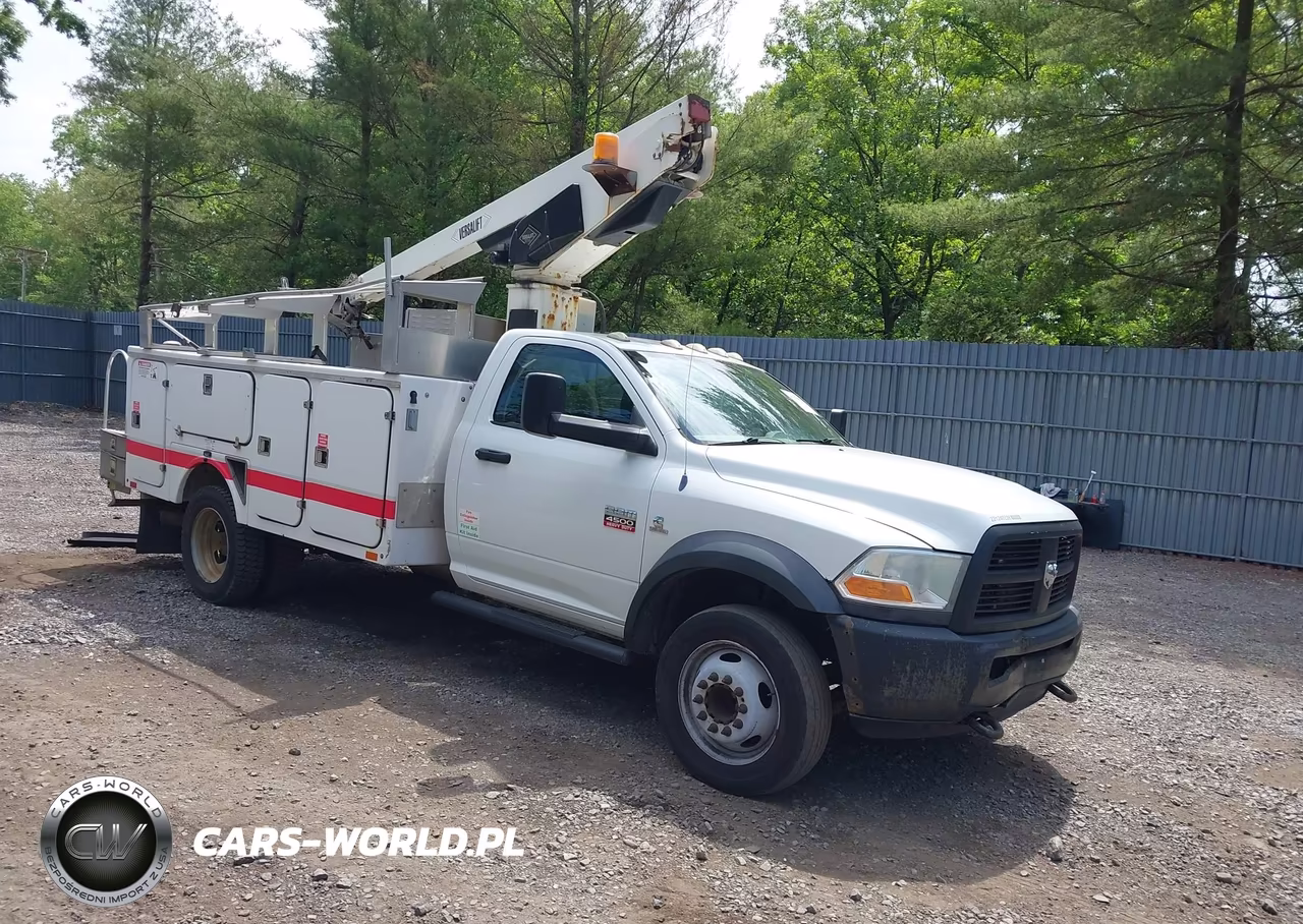 2012 Dodge Ram Chassis Cab Bucket Truck