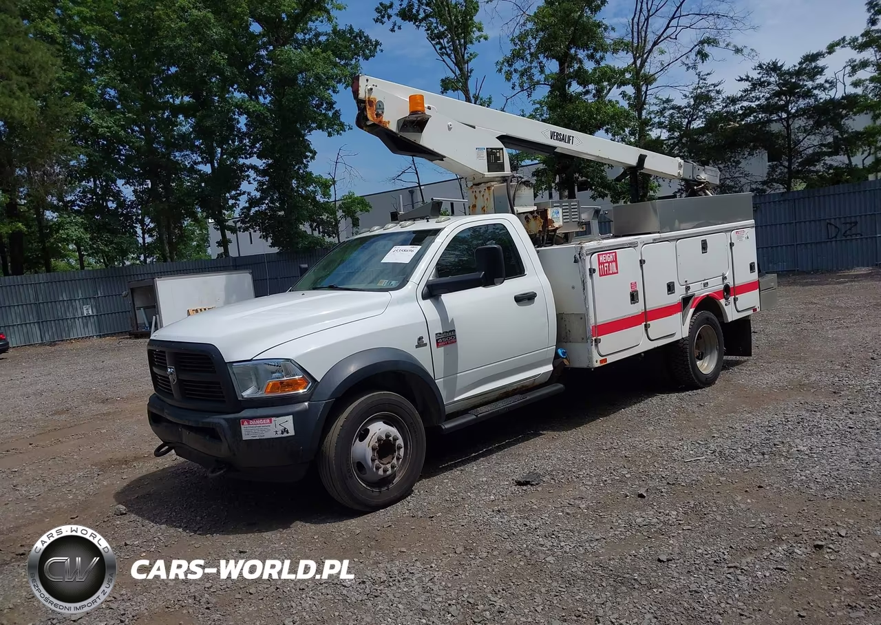 2012 Dodge Ram Chassis Cab Bucket Truck VIN:3C7WDKBLXCG200825 - 2