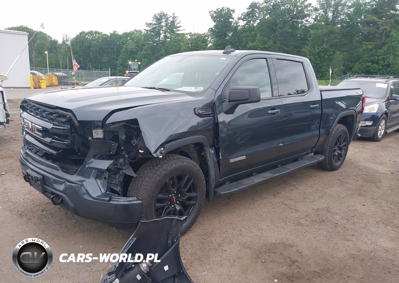 2021 GMC Sierra 1500 4Wd Short Box Elevation VIN:1GTU9CED8MZ417694 - 2