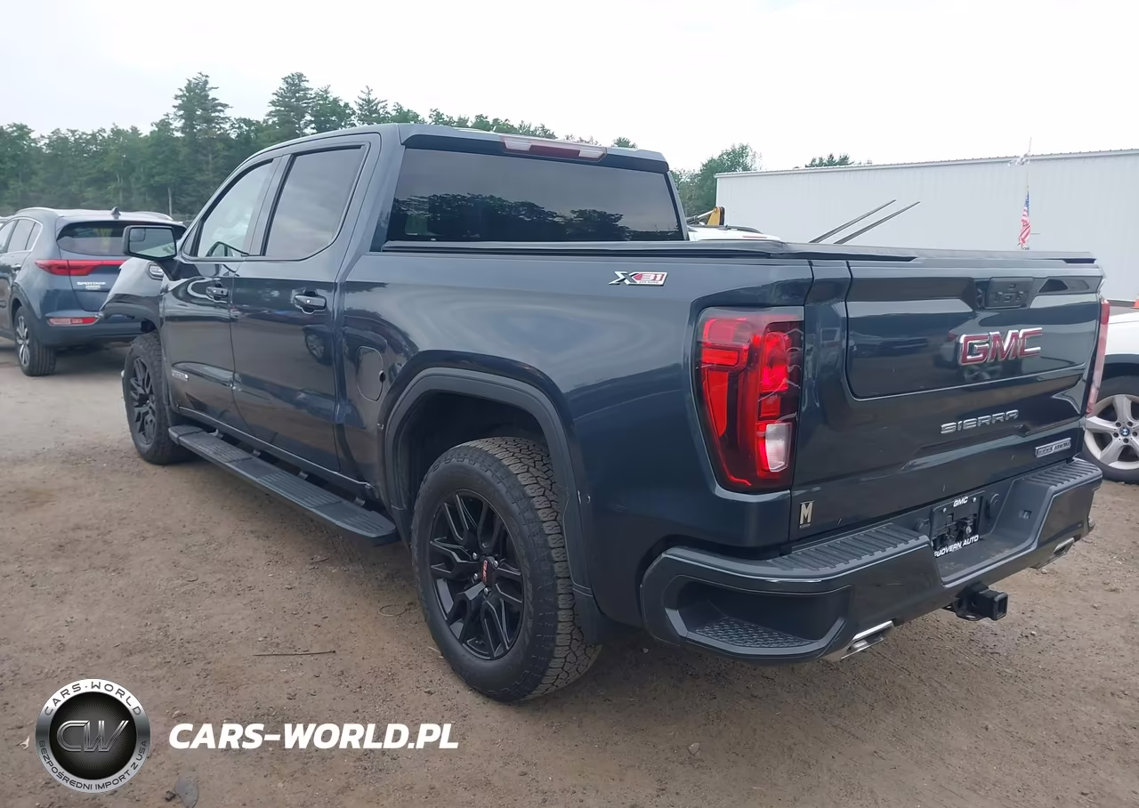 2021 GMC Sierra 1500 4Wd Short Box Elevation VIN:1GTU9CED8MZ417694 - 3