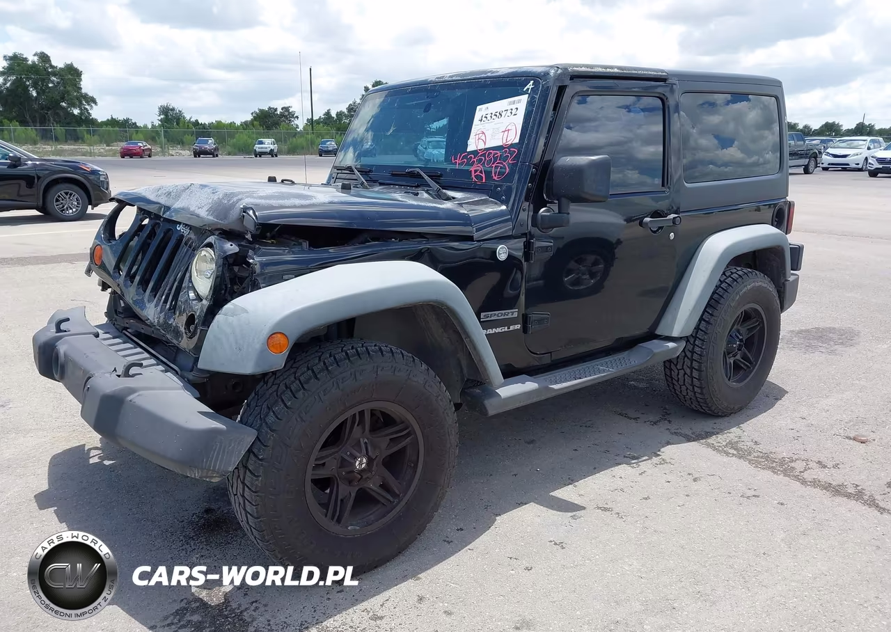 2011 Jeep Wrangler Sport VIN:1J4AA2D19BL580604 - 2