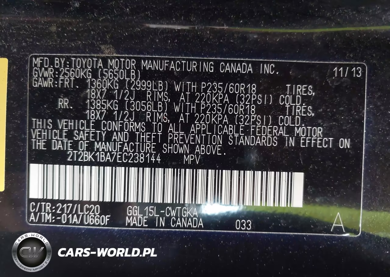 2014 Lexus Rx 350 VIN:2T2BK1BA7EC238144 - 9