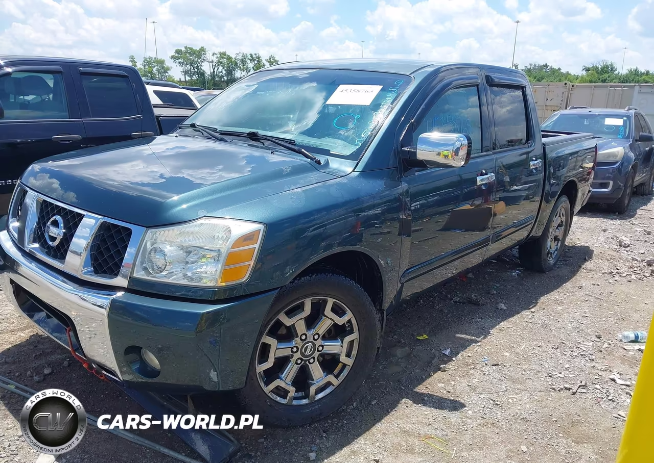 2005 Nissan Titan Se VIN:1N6BA07A95N554388 - 2
