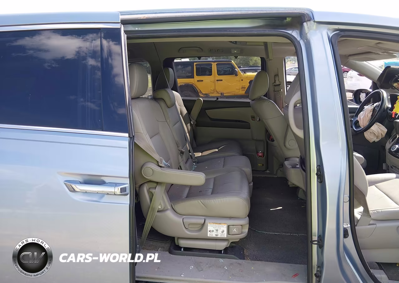 2014 Honda Odyssey Touring-Touring Elite VIN:5FNRL5H90EB114569 - 8