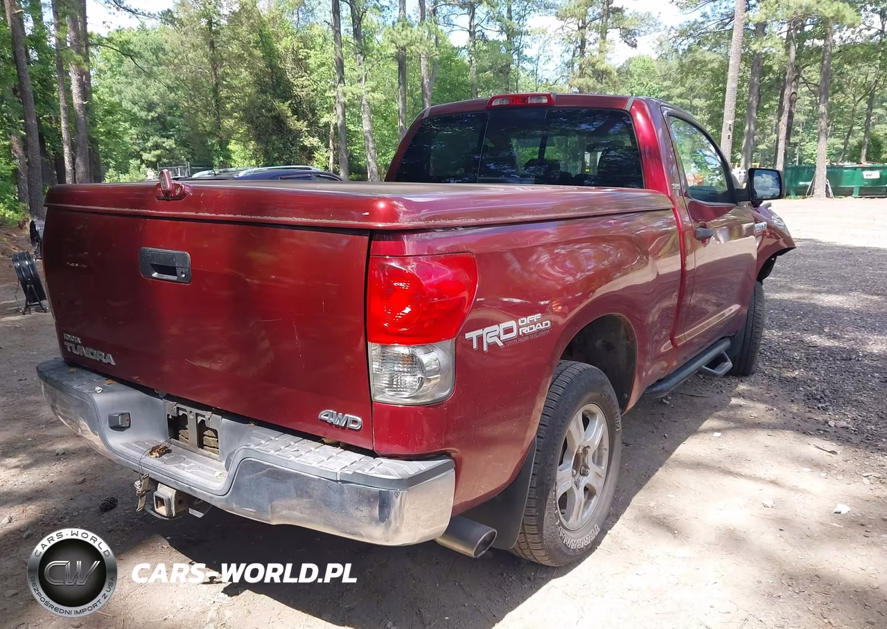 2007 Toyota Tundra Base 5.7L V8 VIN:5TFKV521X7X001607 - 4