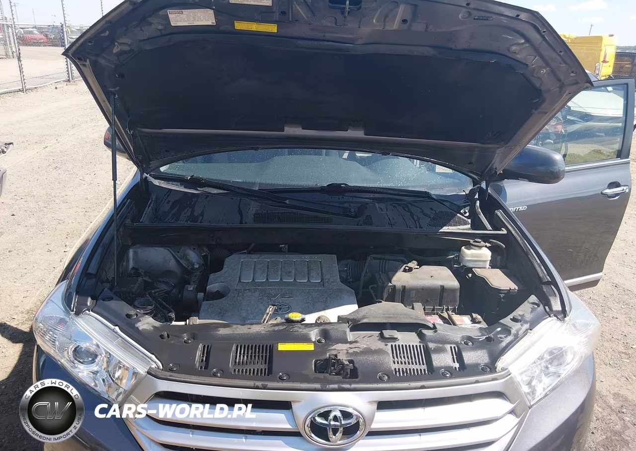 2012 Toyota Highlander Limited V6 VIN:5TDDK3EH6CS102996 - 10