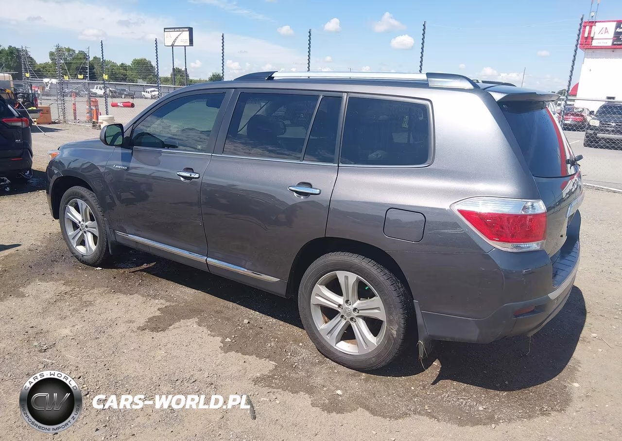 2012 Toyota Highlander Limited V6 VIN:5TDDK3EH6CS102996 - 3