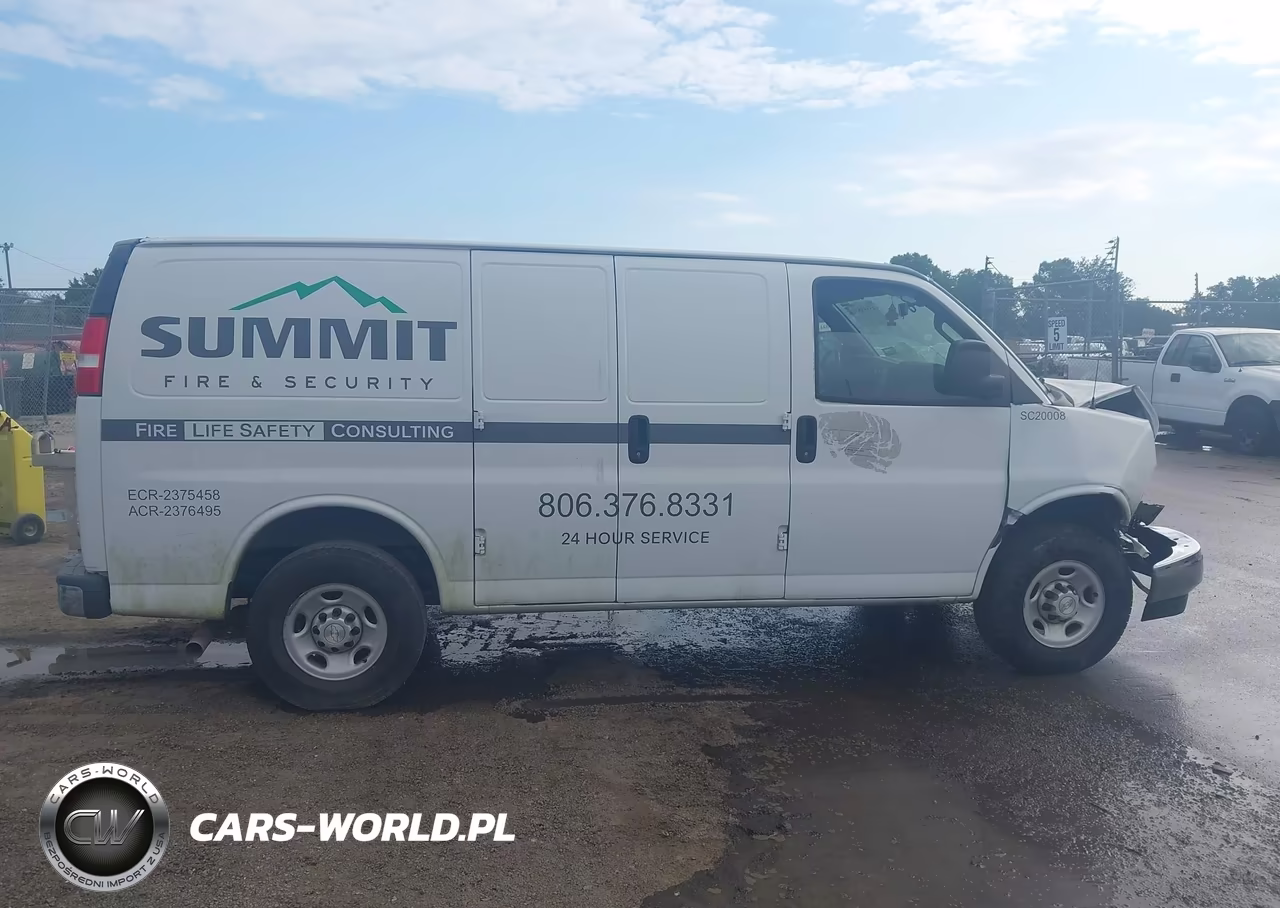 2020 Chevrolet Express Cargo Rwd 2500 Regular Wheelbase Wt VIN:1GCWGAFG9L1230716 - 13