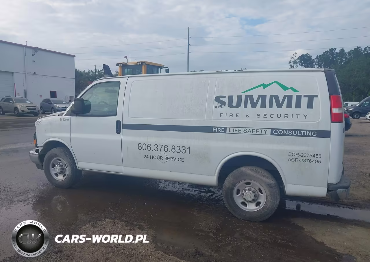 2020 Chevrolet Express Cargo Rwd 2500 Regular Wheelbase Wt VIN:1GCWGAFG9L1230716 - 14