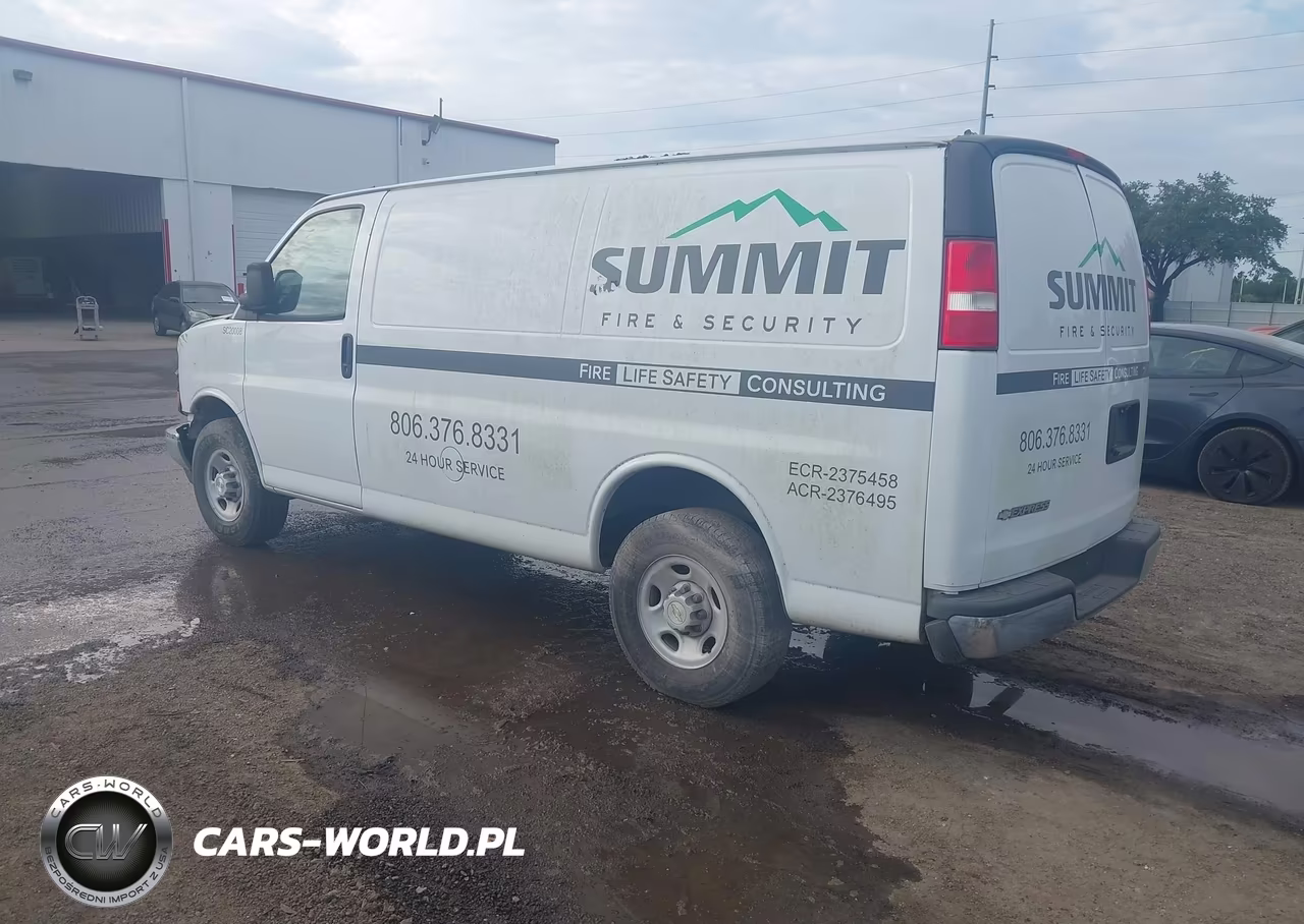 2020 Chevrolet Express Cargo Rwd 2500 Regular Wheelbase Wt VIN:1GCWGAFG9L1230716 - 3