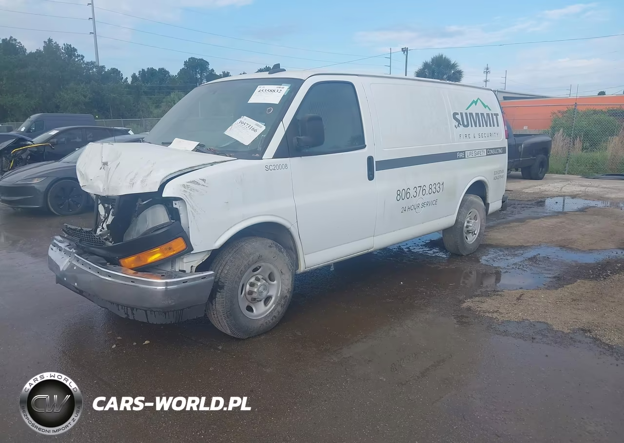 2020 Chevrolet Express Cargo Rwd 2500 Regular Wheelbase Wt VIN:1GCWGAFG9L1230716 - 4