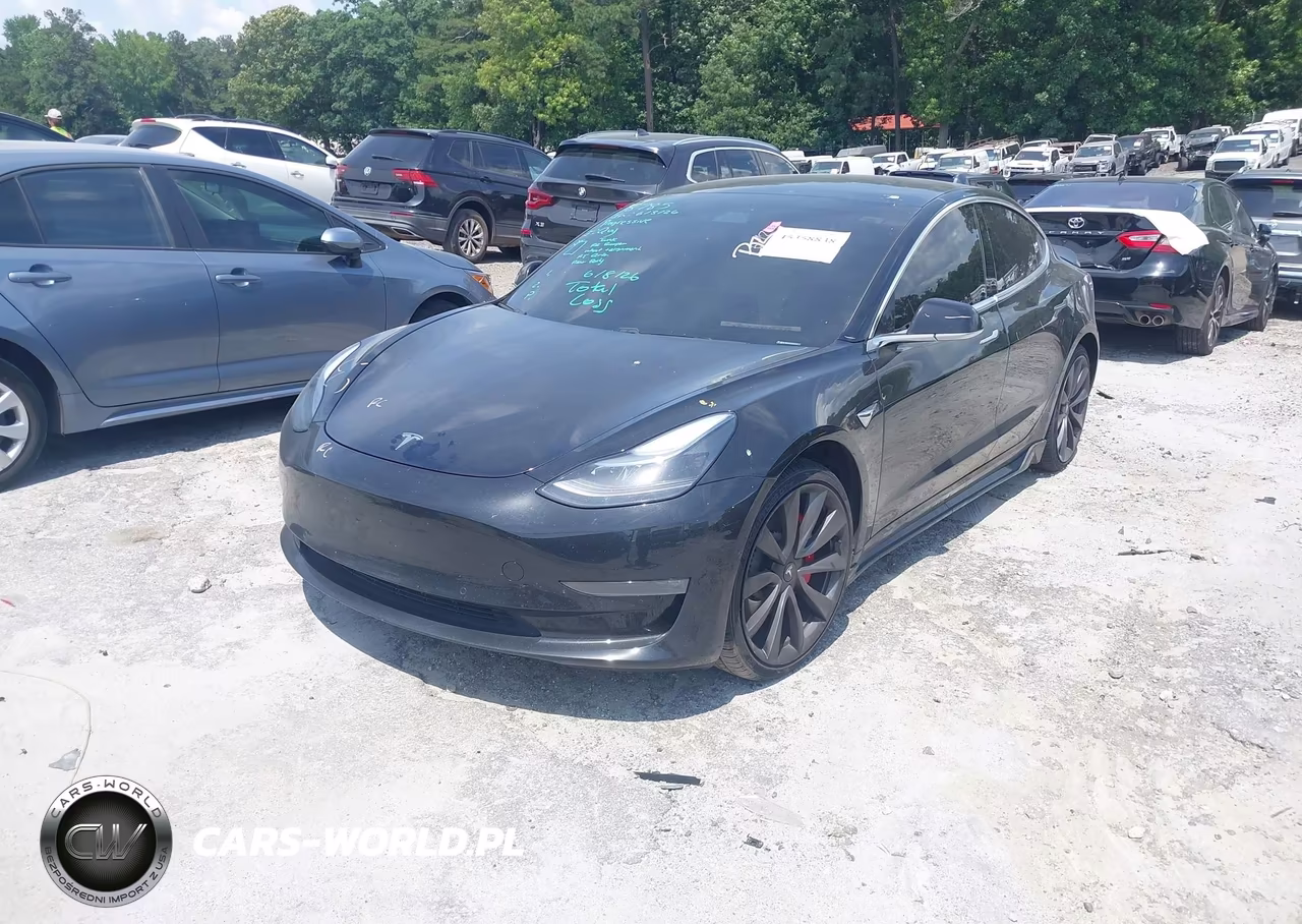 2020 Tesla Model 3 Performance Dual Motor All-Wheel Drive VIN:5YJ3E1EC0LF603477 - 2