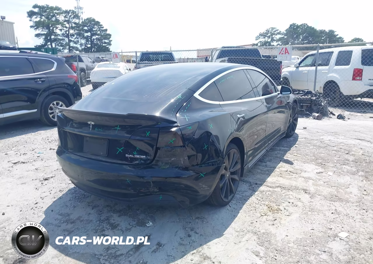 2020 Tesla Model 3 Performance Dual Motor All-Wheel Drive VIN:5YJ3E1EC0LF603477 - 4