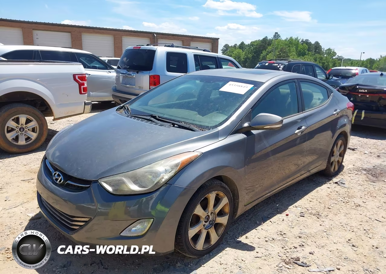 2012 Hyundai Elantra Limited VIN:5NPDH4AE9CH090803 - 2