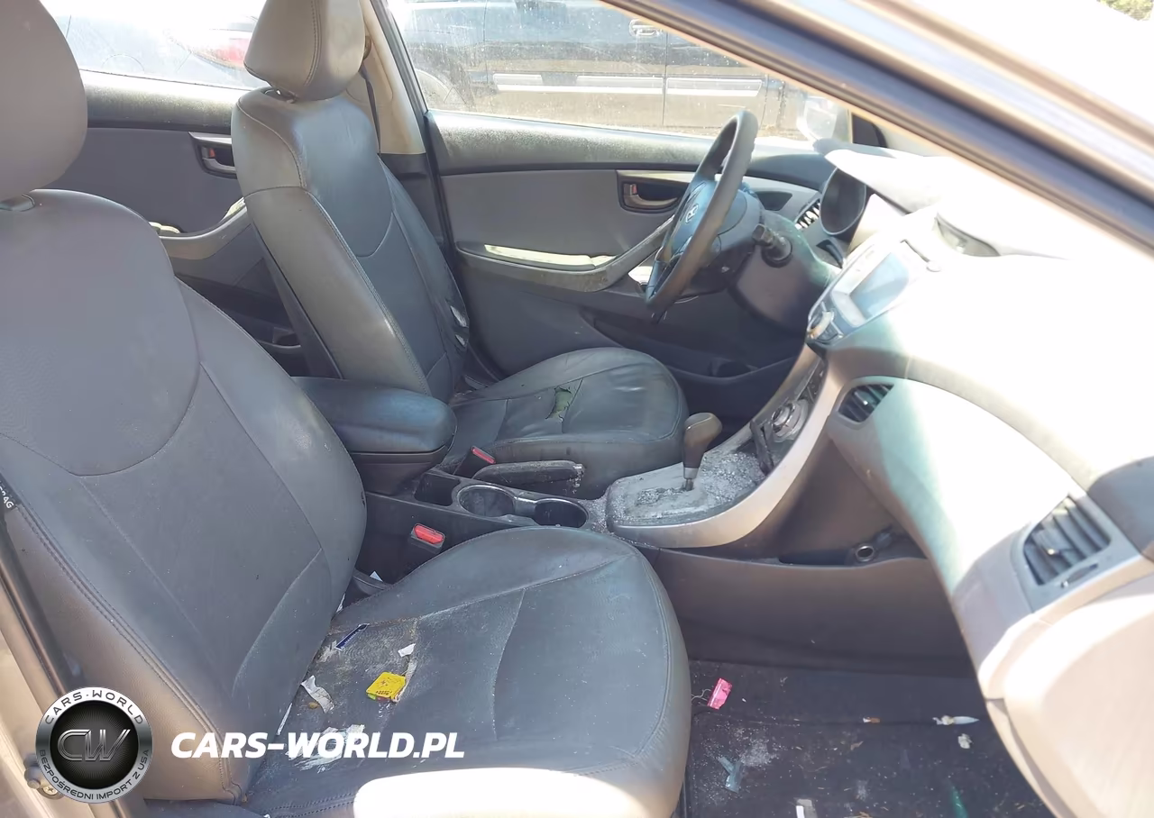 2012 Hyundai Elantra Limited VIN:5NPDH4AE9CH090803 - 5
