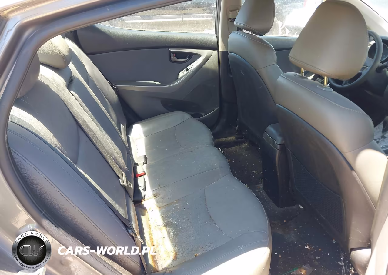 2012 Hyundai Elantra Limited VIN:5NPDH4AE9CH090803 - 8